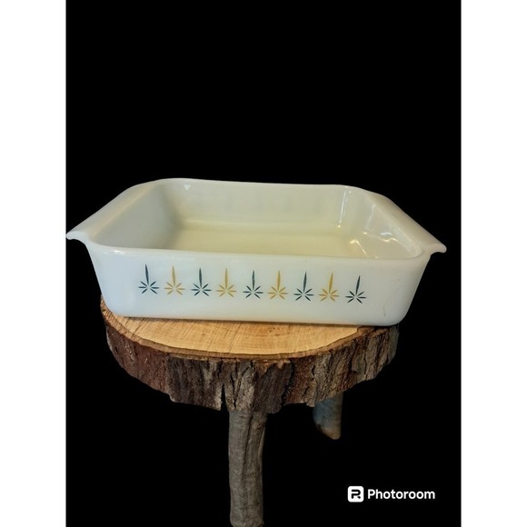 Fire King Other - Vintage Anchor Hocking Fire King Starburst Casserole dish